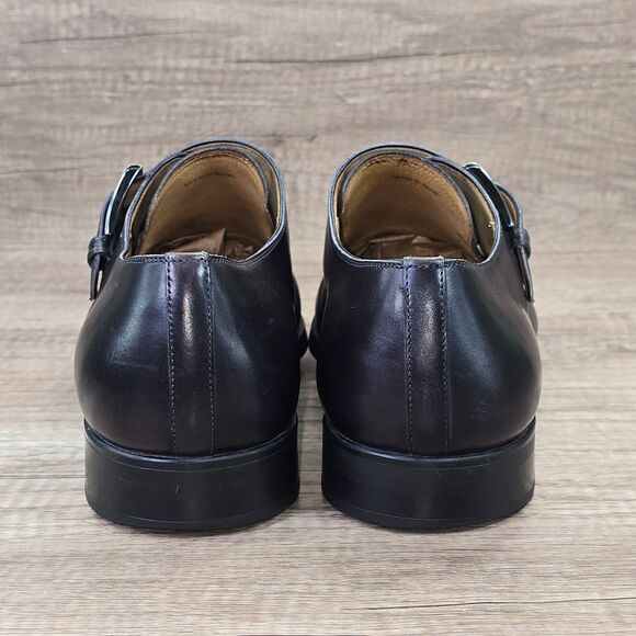 Magnanni Diversa Roddy’s Men's Sz 10M Dark Brown Monk Strap Dress Shoes (21143) - Picture 4 of 9